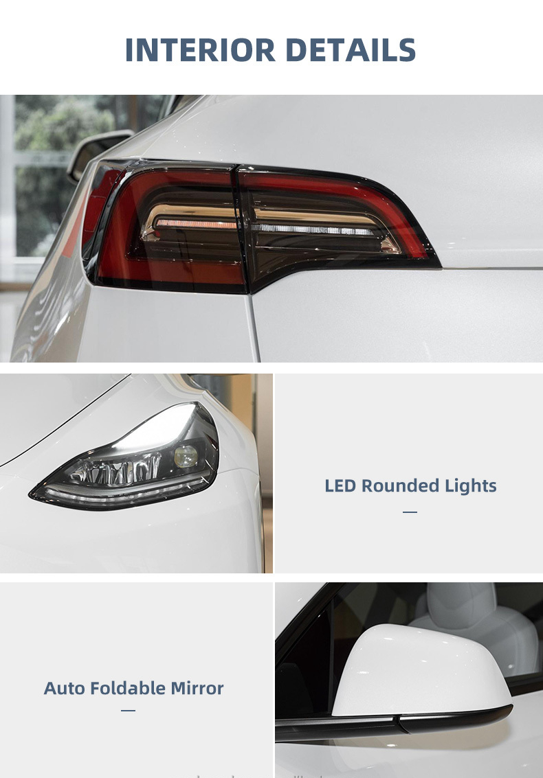 Ternary Lithium Battery and All Wheel Drive System for Tesla Model Y AWD Electric SUV