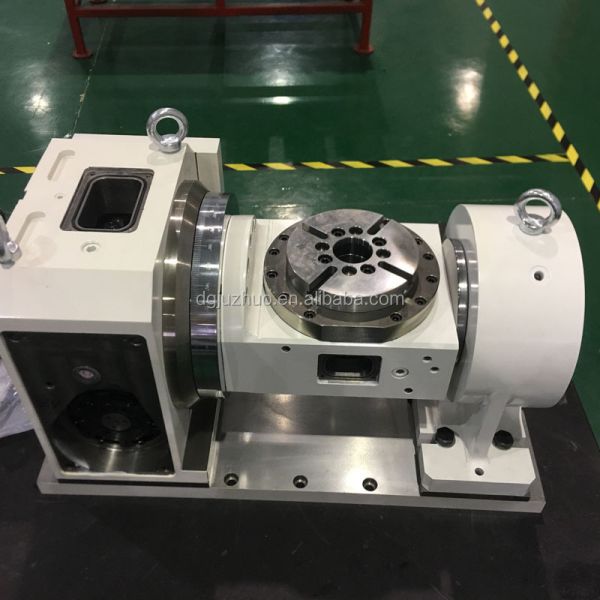 Automatic Industrial 5th Axis CNC Rotary Table High-precision 5 Axis Rotary Table for Milling Machine TDNC-200