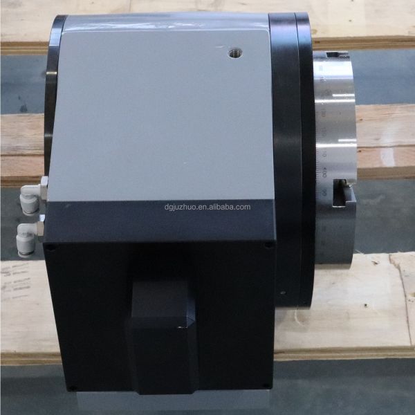 Numerical Control Turntable DDR 4th Axis Rotary Table For CNC 3 Years Warranty
