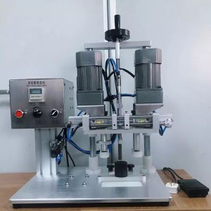 Semi Automatic Screw Capping Machine 220V Desktop For Bottle
