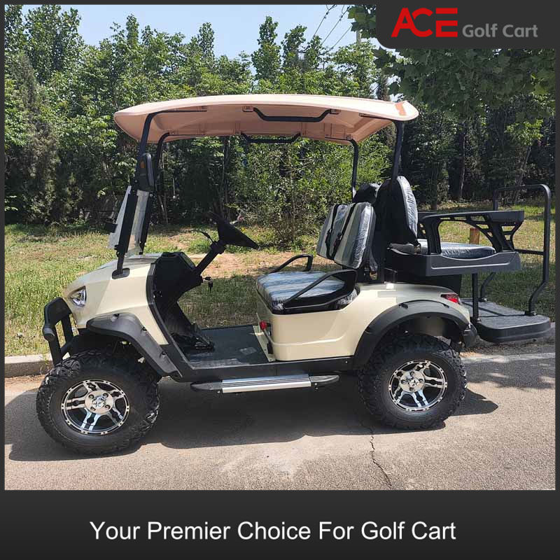 CE Approved Electric Golf Car 4 Seater Off Road Golf Cart / Buggy