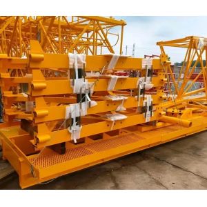 Quality Second-Hand Zoomlion Wa6515-8b Construction Flat Head Tower Crane for sale