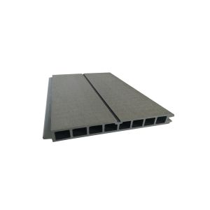 China Crack Resistant 212mm 21mm Exterior WPC Wall Panel on sale