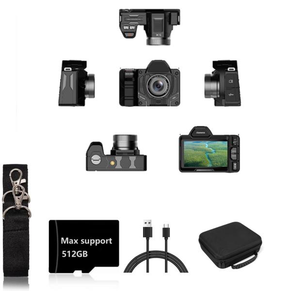 Digital Hunting Image Intensifier Night Vision 4K Rechargeable Night Vision Camera