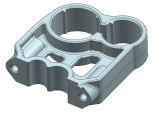 Plastic Injection Mold Tooling Four Cavity Mold Cold Runner Tool Maker