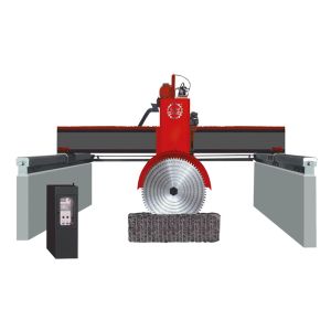 Multi Disc CNC Bridge Stone Cutting Machines for accuracy Natural Granite