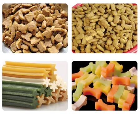 Twist Twin Color Dog Snacks Pet Chewing Food Production Line
