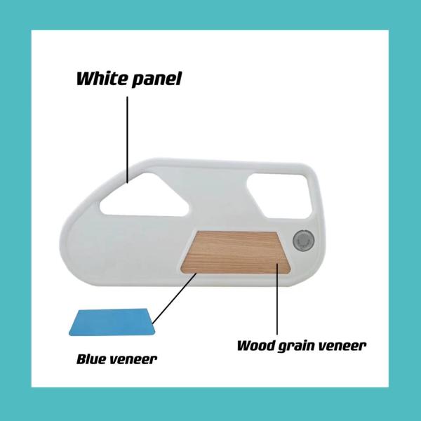Non Toxic Manual PP Bed Split Hospital Bed Guard Rails Medical Bed Side Rails
