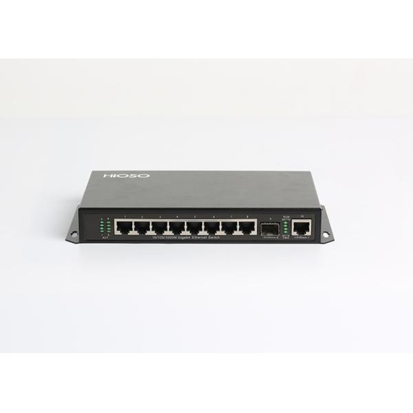 1550nm 8GE 2 1000M SFP Managed Poe Switch Web SNMP Management