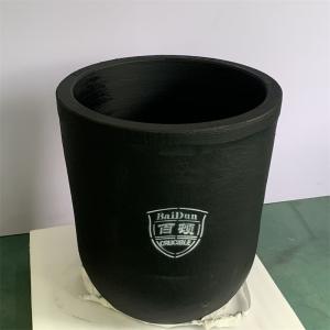 Quality Durable Graphite Silver Casting Crucible Acids And Alkalis Resistant for sale