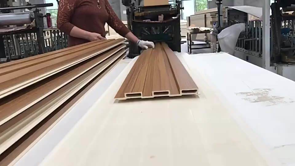 Film Laminated Tv Background Wall Panel