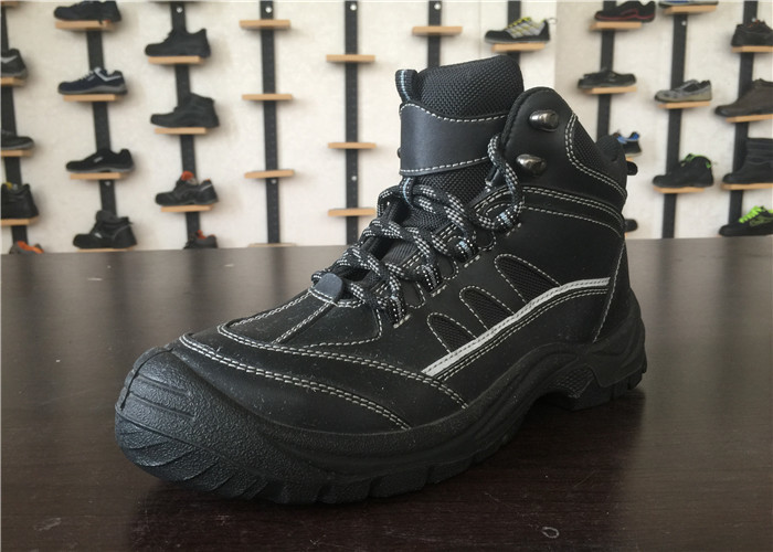 Custom Army Winter Boots / Puncture Resistant Work Boots Decorative Stitching