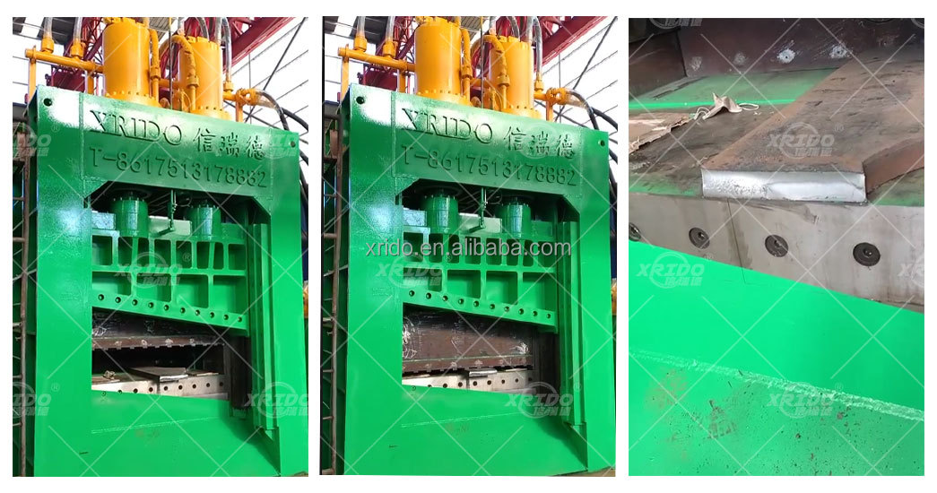 High Quality With Hydraulic Gantry Shears Hydraulic Scrap Metal Cutting Machine Scrap Metal Shearing Machine