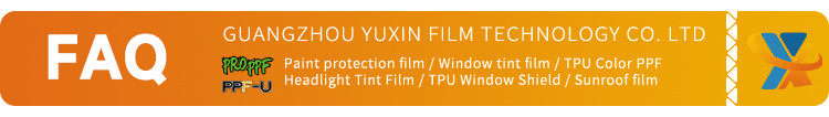 Generic TPU Paint Protection Film 10 Years 5×50 Feet Anti UV Car PPF Wrap Film