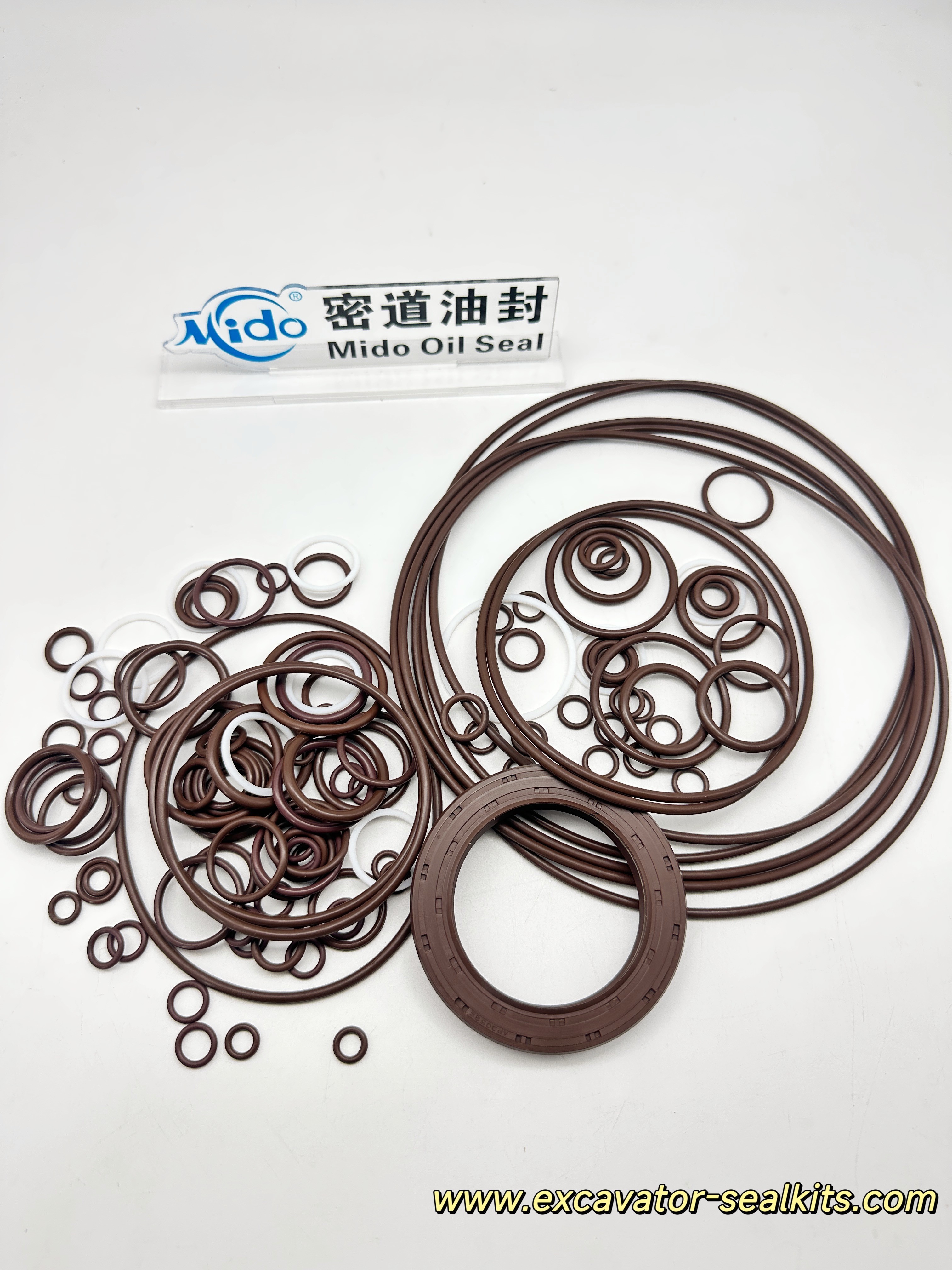 K3V180DT Main Hydraulic Pump Seal Kit | FKM (VIiton) | High Temperture Resistance | Excavator Seal kit