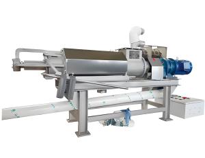 Quality Efficient Animal Waste Spiral Conveyor Solid Liquid Separator for sale
