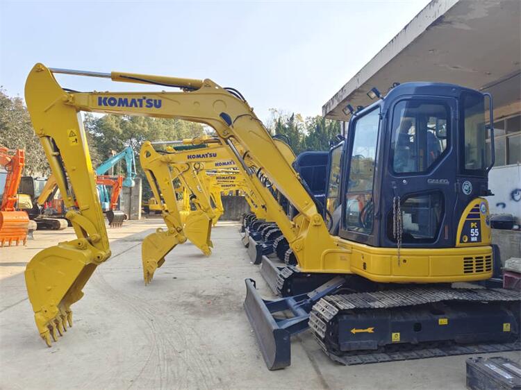 Lower Original Japan Mini Excavator Used Komatsu PC55 PC56 PC60 PC78 PC128 PC138 Excavator