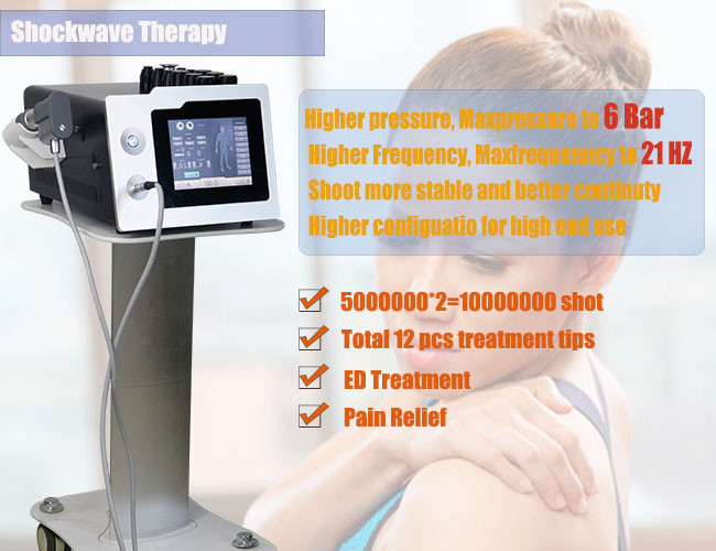 Joint Pain Release ED Treatment Cellulite Removal Focus Shockwave Therapy Machine
