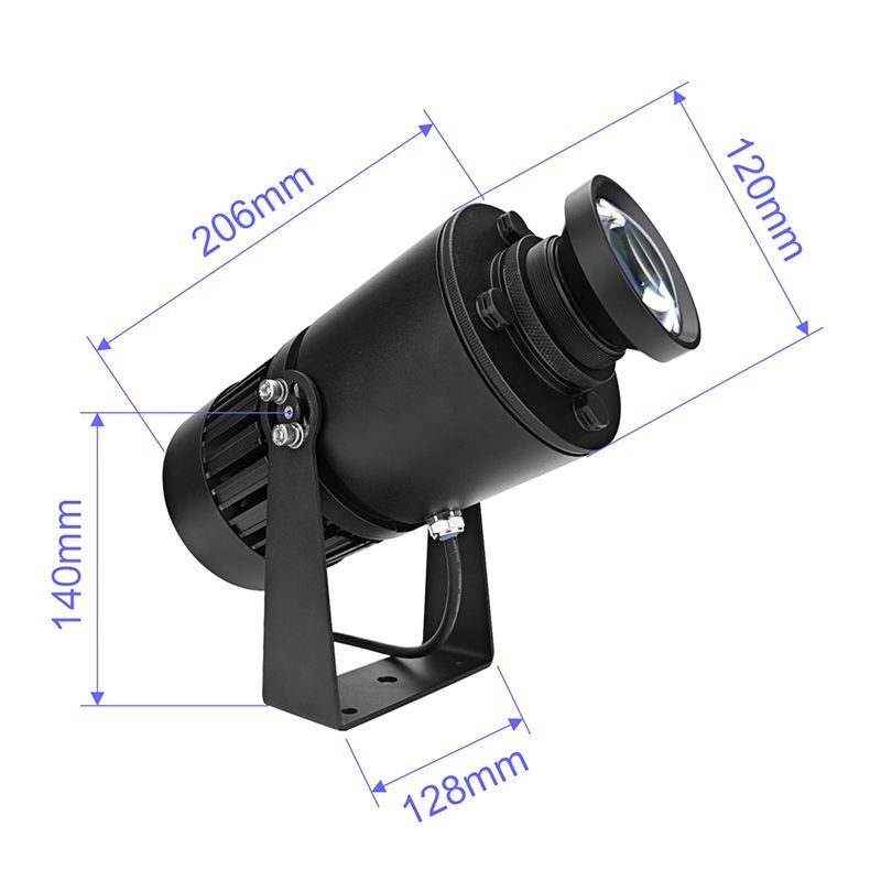 Warehouse IP67 Outdoor Gobo Projector 10-80V DC China
