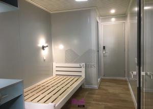 Quality Easy Assembly Prefab Container Homes L Shape Aluminum Block Sealed for sale