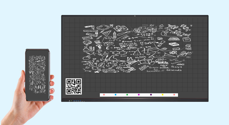 Education Equipment Large Screen Muti-size Inch Smart White Board Interactive