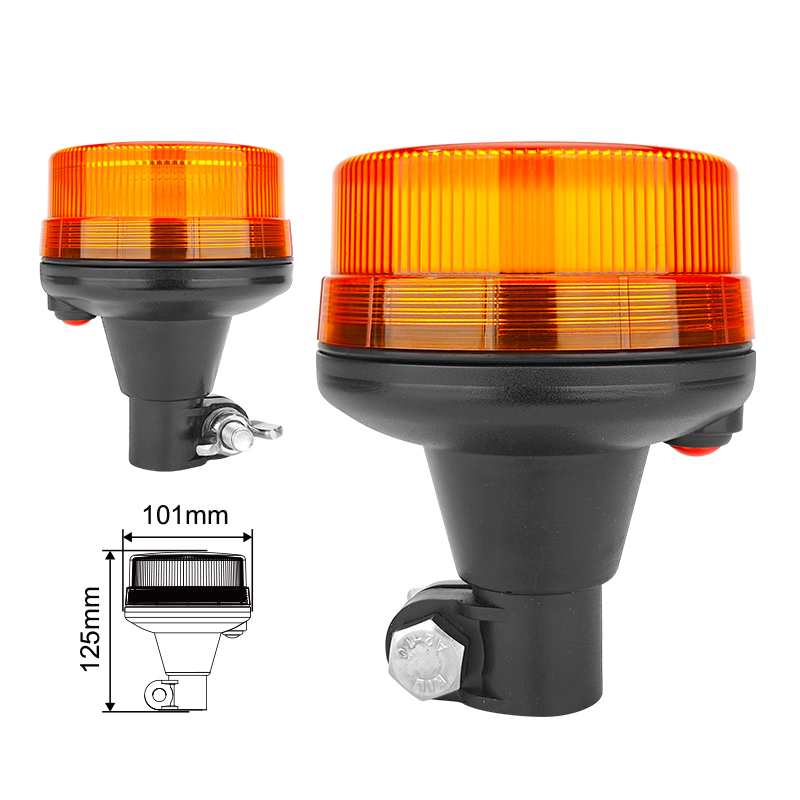 IP65 Powerful Leds Road Maintenance Vehicles Rotating Warning Light