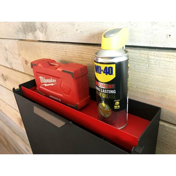 Wall Mounted Cordless Drill Rack Metal Type Iron Customized Tool Storage Holder Shelf