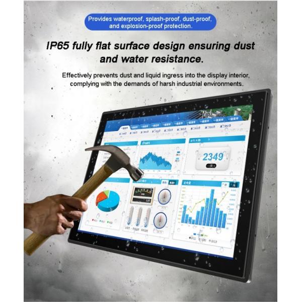 12.1 Inch Aluminum Case Waterproof IP65 TFT Embedded Enclosed Industrial Touch Panel Computer 1024*768 4:3 Monitor