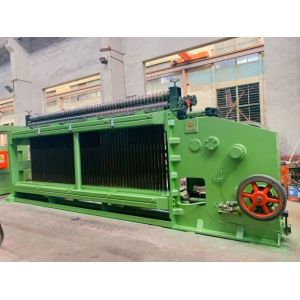 Quality Automatic Lubricant Gabion Making Machine 103*120mm Mesh Hole Flood Fighting for sale