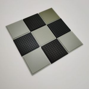 Environment Friendly Electronic Components Tray Waffle Pack ISO Certificate