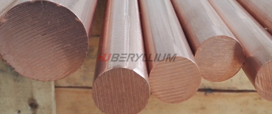 CW102C Free Machining Copper Beryllium Bar As Per EN 12164 For Switch Parts