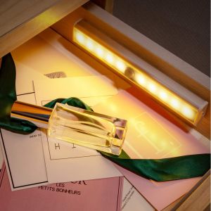 Quality USB Rechargeable Magnetic Sticky Home Appliances 1.5W Lamp Closet PIR Motion Sensor LED Light for sale