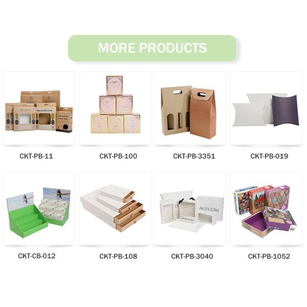 Custom Order Recycled Materials Perfume Gift Box with Coated 1 Side (C1S) Art Paper for 30ml 50ml 10ml Bottle