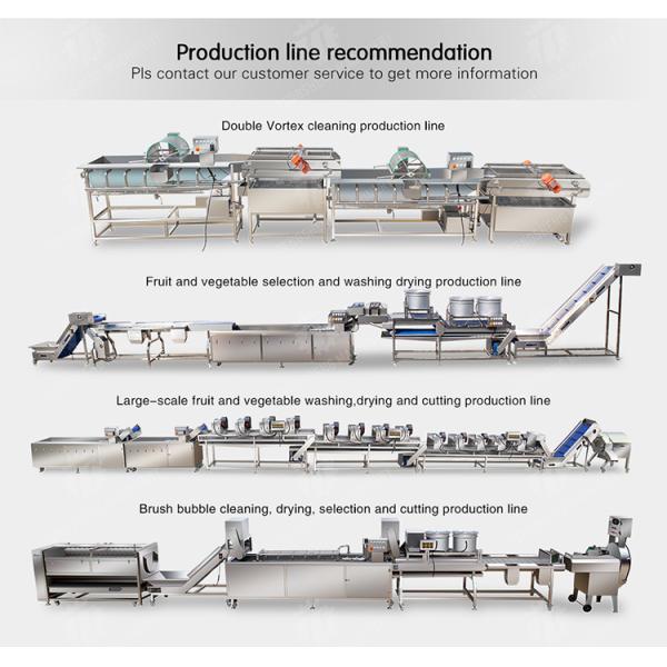 250KG Fruit and vegetable automatic roller washing machine Multi-functional vegetable washing machine automatic