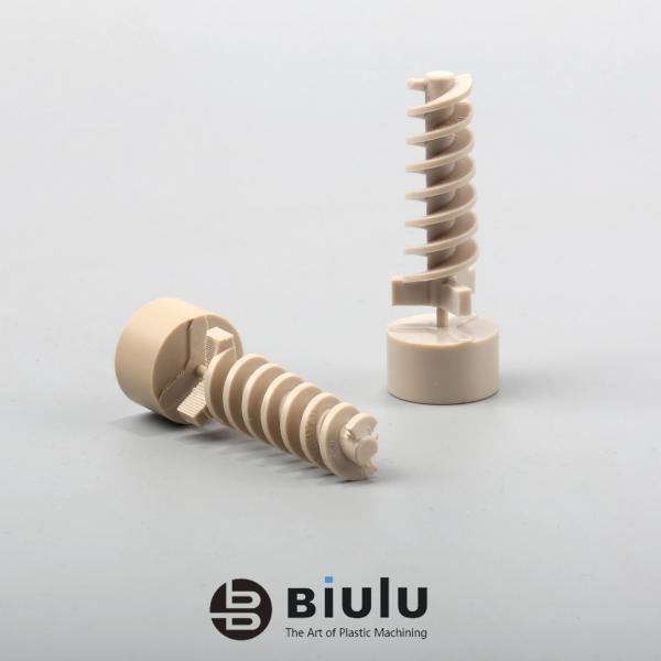 OEM PEEK Plastic Machining Custom Peek Screw Sapre Part High Performance