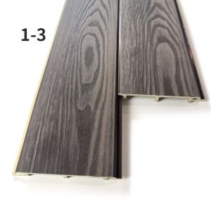 Composite WPC Board Wall Cladding Customized WPC 3D Wall Panel