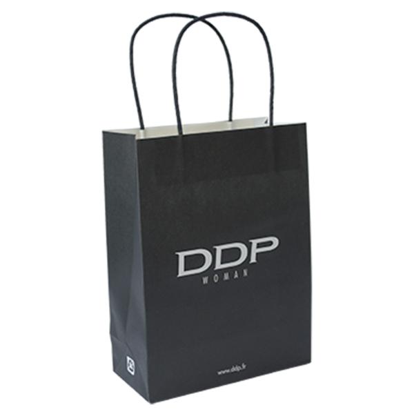Custom Order OEM Kraft Paper Gift Bag With Twisted Paper Handle