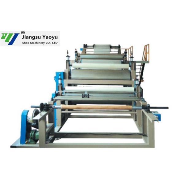 Fabric Foam Flame Laminating Machine For Shoe / Office Chairs Making