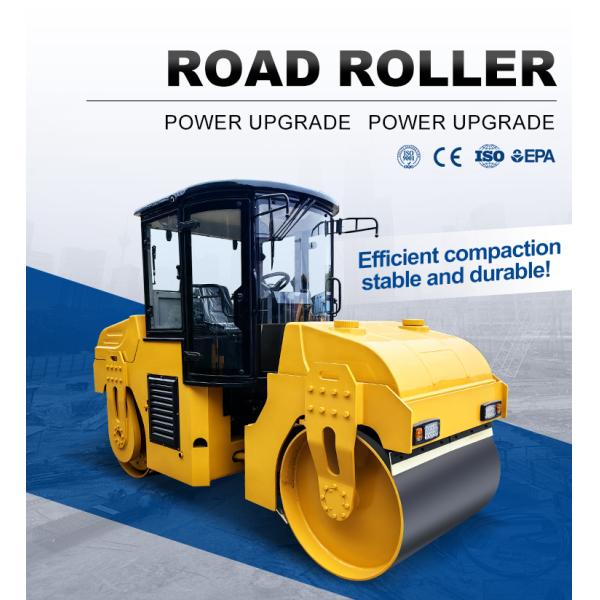 6ton 7ton 8ton Road Roller Diesel Vibratory Double Drum Road Roller Compactor Asphalt Rollers