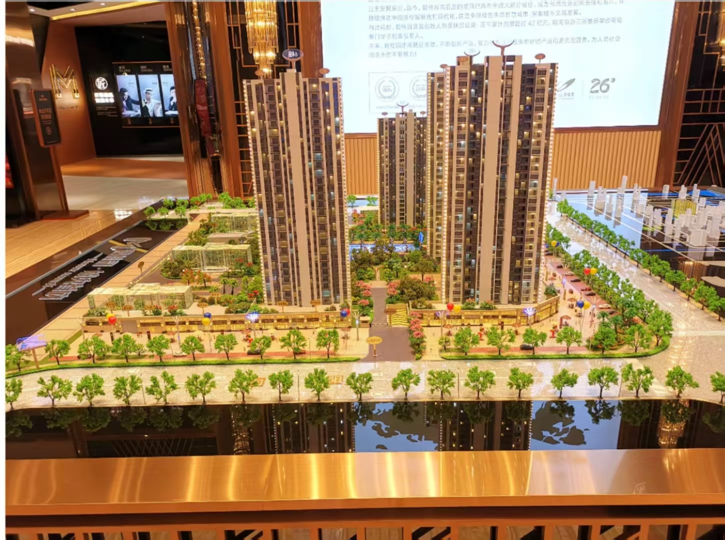 1:100 Architectural Scale Model Modern Residential Architectural Models