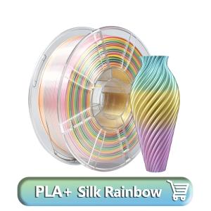 PLA Silk Rainbow Filament Toughness Enhanced 3D Print Rainbow Filament