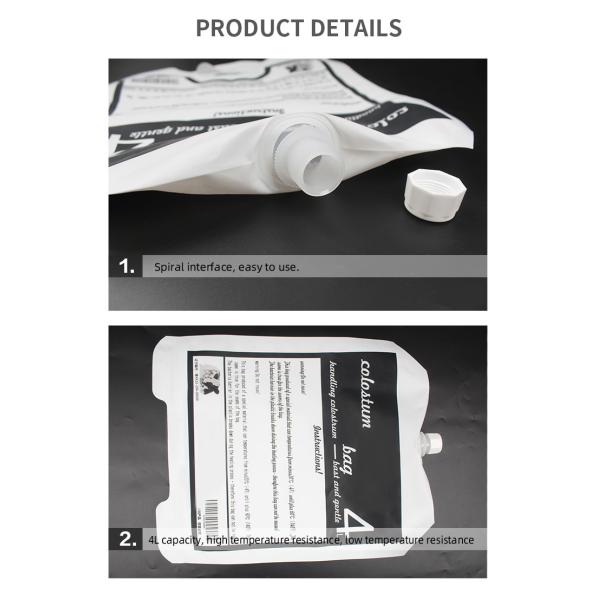 Calf Drencher 32.8 X 39.5cm Colstrum Bag For Easy Storage Of Bovine Colostrum