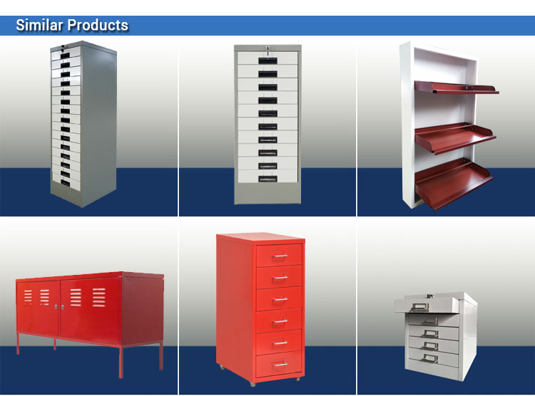 Fully Assemble 0.27 CBM H1324mm Office Filing Cabinet