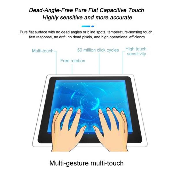 Integrated Edge Computing High Configuration Capacitive Touch Screen Computer Industrial All-in-One Machine