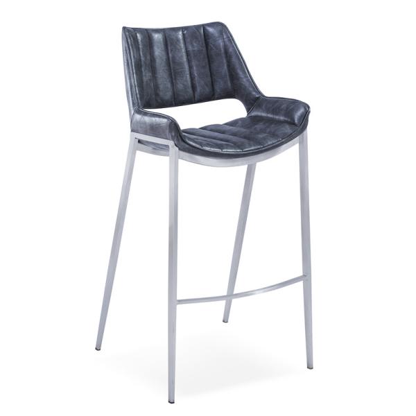 Adjustable Seat 110cm Stainless Steel Counter Stool