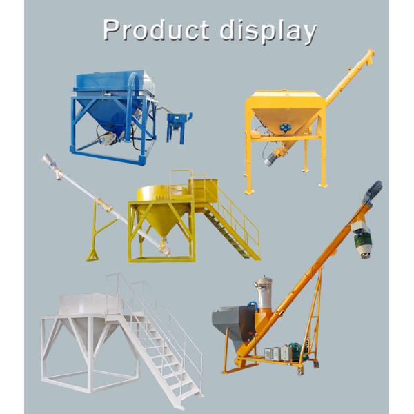 Custom Mobile Loader Cement Filling Automatic Silo Feeding System Auger Screw Conveyor Auger Screw Conveyor Feeder