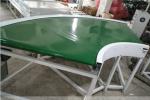10m/Min 180Degree Turning Conveyor Belt Machine / Conveyor Belt Vulcanizing