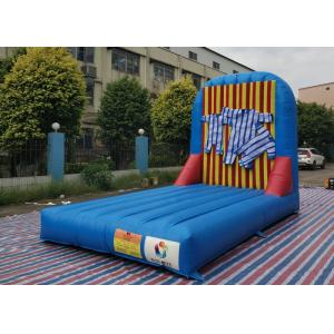China Commercial Standard Inflatable Sticky Velcro Wall Games For Party on sale
