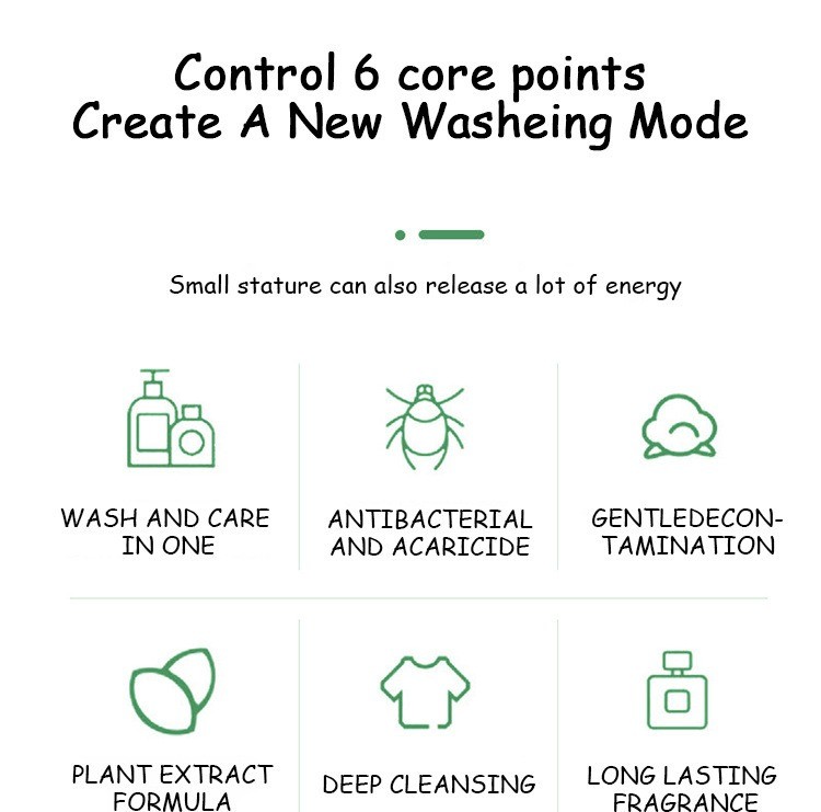 Gentle Skin Laundry Detergent Paper / Sheets Powerful Cleaning and Customizable