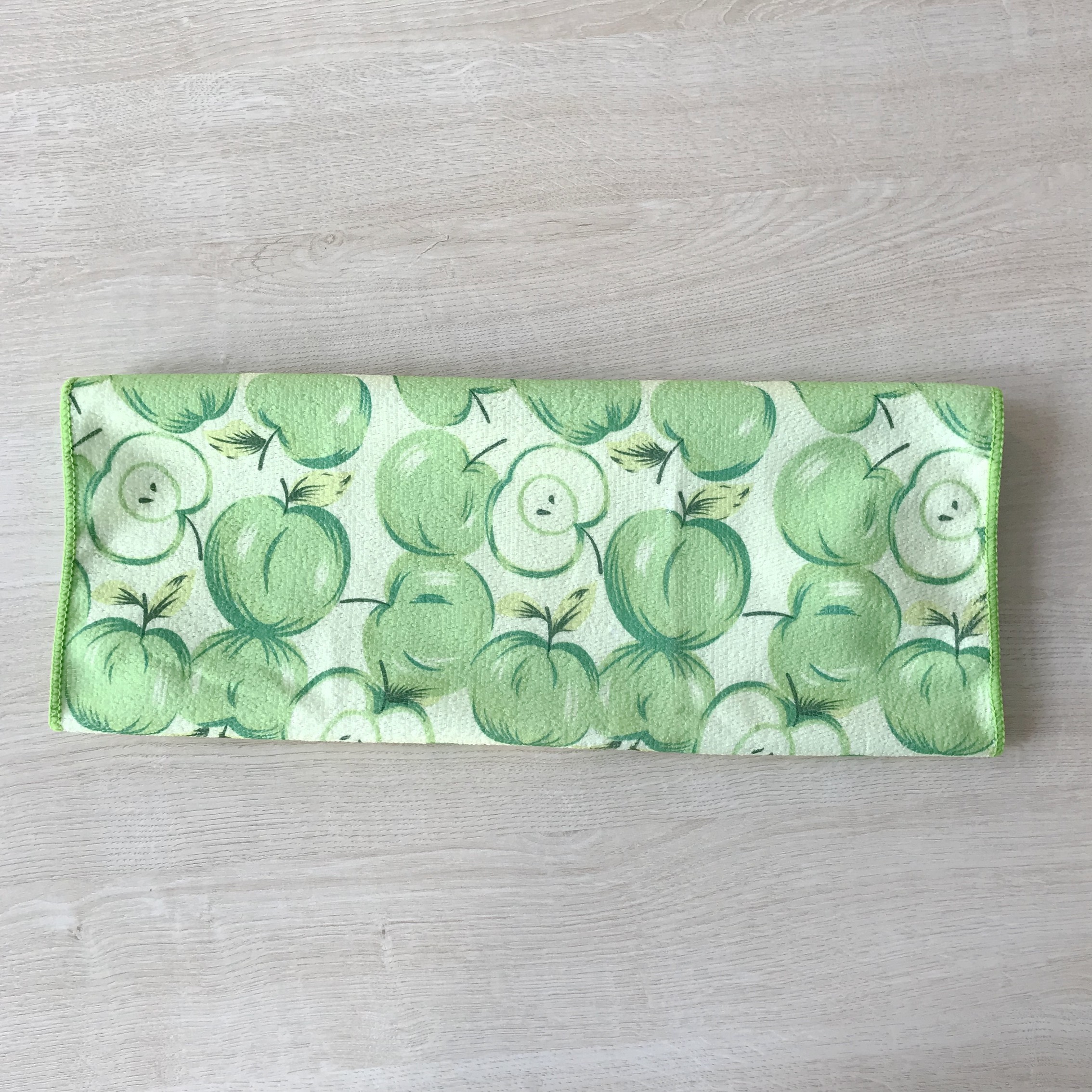 Cute printed microfiber absorbing water kitchen useage dry wipes OEM Chinese suppiler